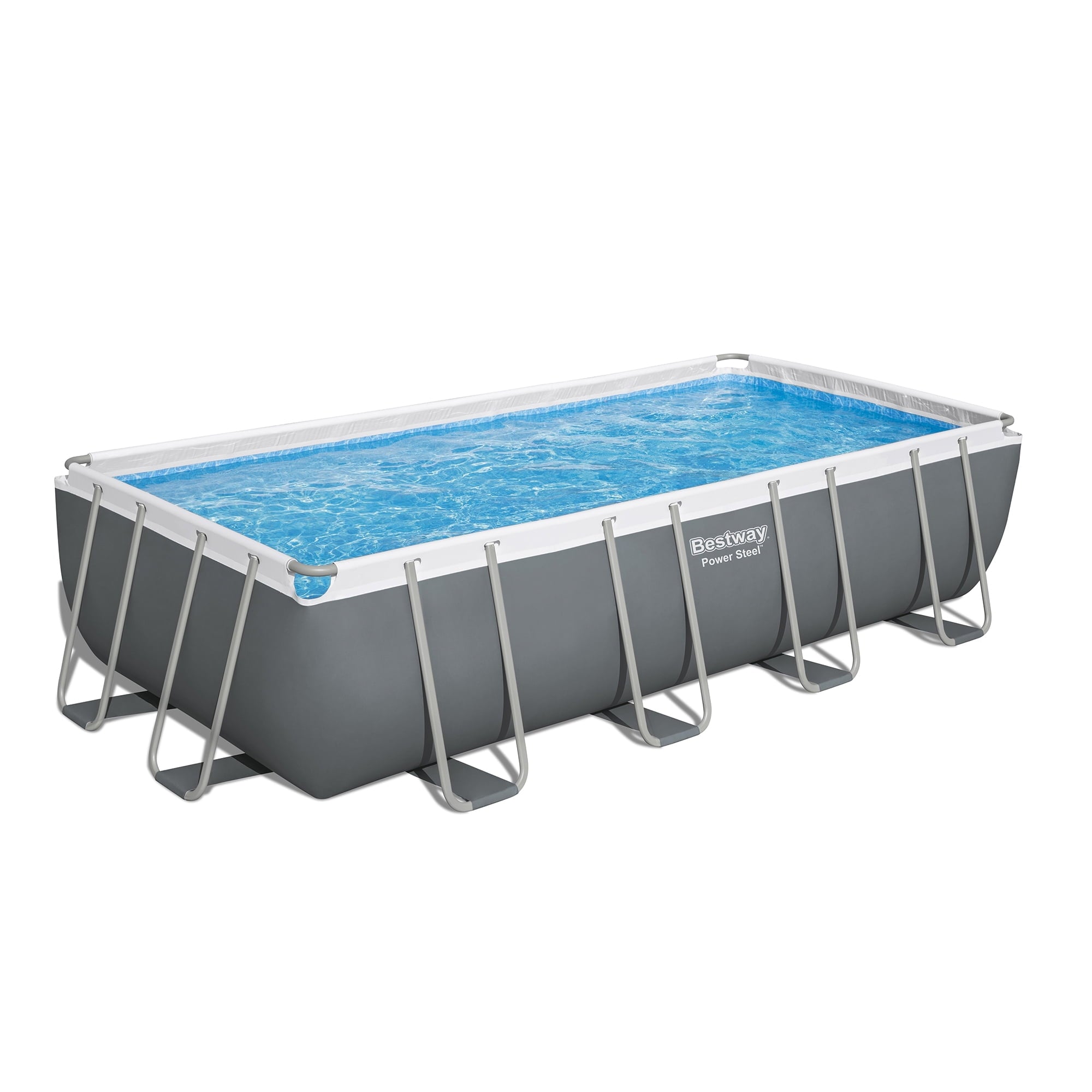 Bestway 18ft x 9ft x 4ft Rectangular Above Ground Swimming Pool Kit