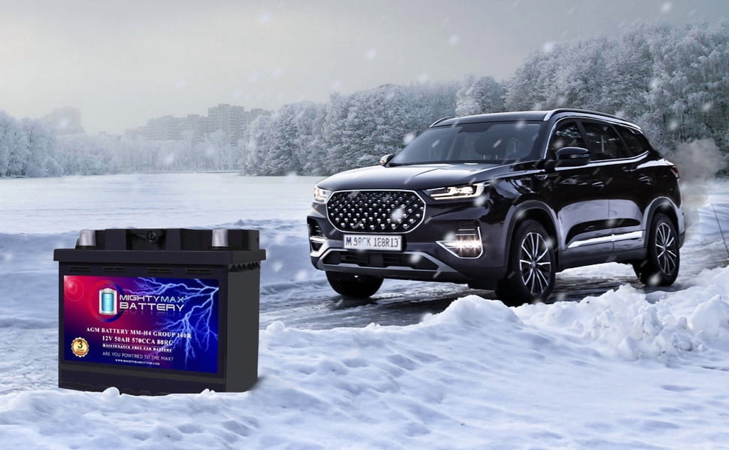 MM-H5 Start and Stop Car BCI Group Size 47 12V 60 AH, 100RC, 680 CCA Rechargeable AGM Car Battery