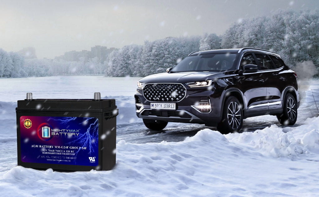 MM-H5 Start and Stop Car BCI Group Size 47 12V 60 AH, 100RC, 680 CCA Rechargeable AGM Car Battery