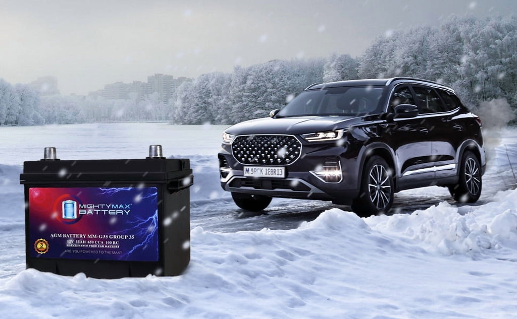 MM-H5 Start and Stop Car BCI Group Size 47 12V 60 AH, 100RC, 680 CCA Rechargeable AGM Car Battery