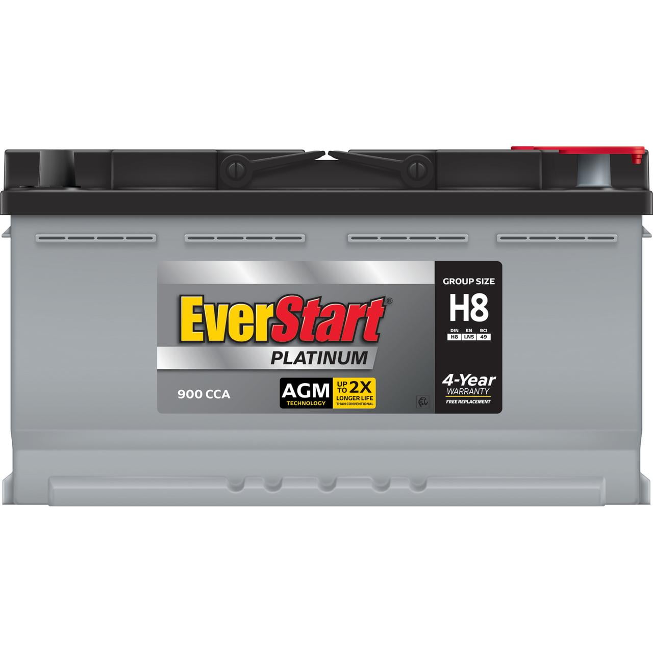 EverStart Platinum AGM Battery, Group Size H8
