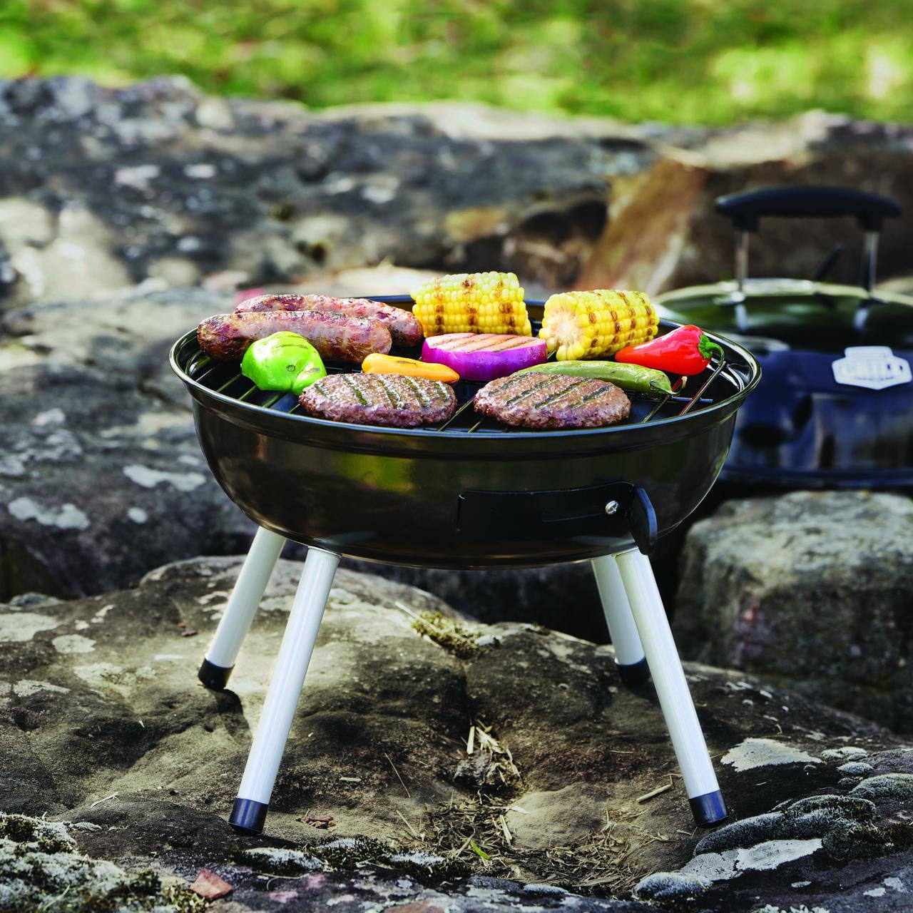 Expert Grill 14.5 inch Portable Charcoal Grill, Black