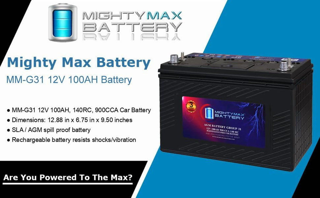MM-H5 Start and Stop Car BCI Group Size 47 12V 60 AH, 100RC, 680 CCA Rechargeable AGM Car Battery