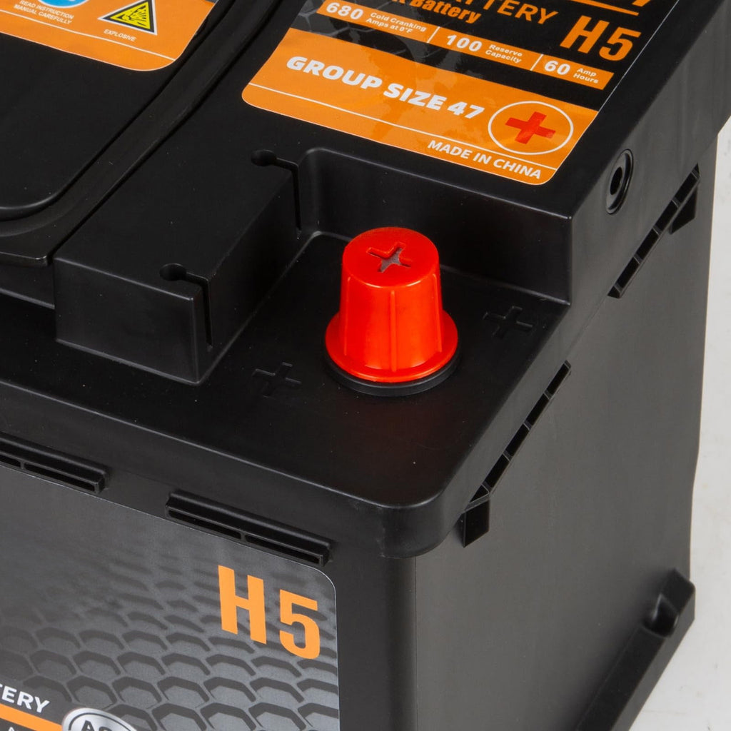 Anlibatt BCI Group 48 Battery, AGM 12 Volt Rechargeable Automotive Batteries for Car, H6 760CCA 70Ah 120RC, Maintenance Free
