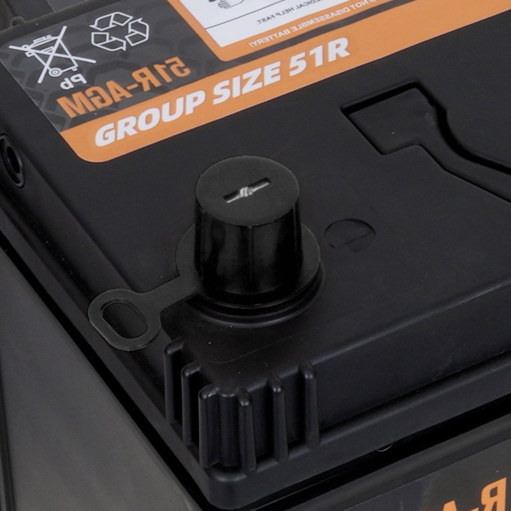 Anlibatt BCI Group 48 Battery, AGM 12 Volt Rechargeable Automotive Batteries for Car, H6 760CCA 70Ah 120RC, Maintenance Free