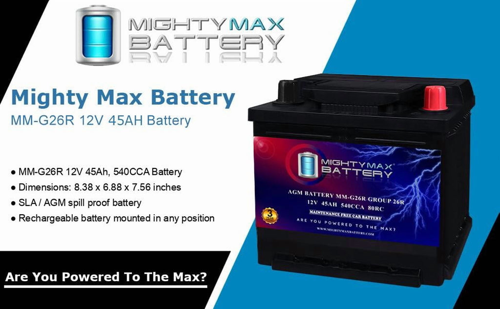 MM-H5 Start and Stop Car BCI Group Size 47 12V 60 AH, 100RC, 680 CCA Rechargeable AGM Car Battery