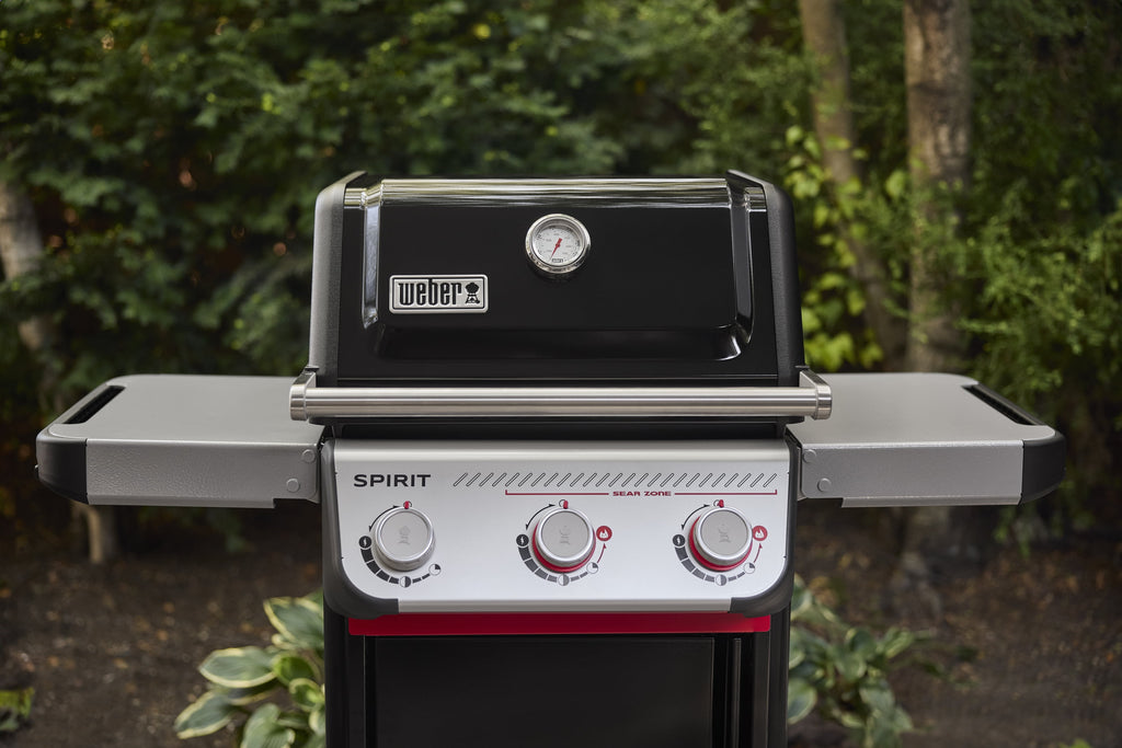 Weber Spirit Gas Grill, E-325 3 Burner Propane Gas Grill with Wheels, Black