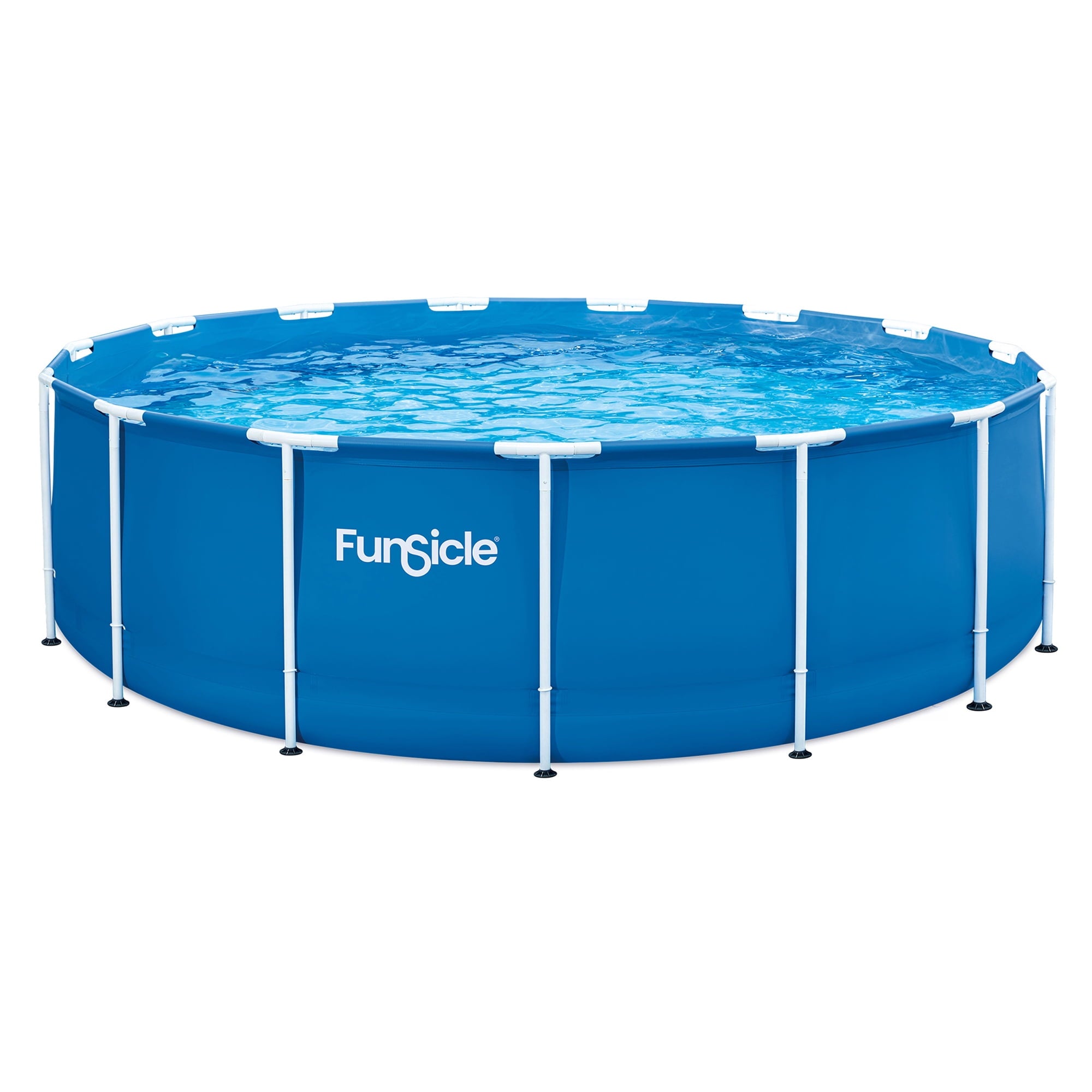 Funsicle 8' x 30 Outdoor Activity Round Frame Above Ground Swimming Pool Set