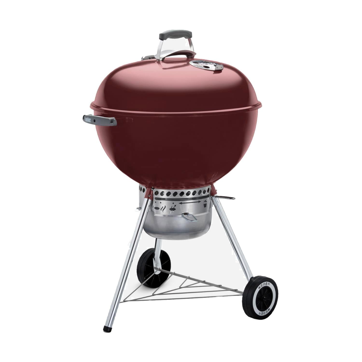 Weber Original Charcoal Grill, 22 Inch Premium Kettle Charcoal Grill, Copper