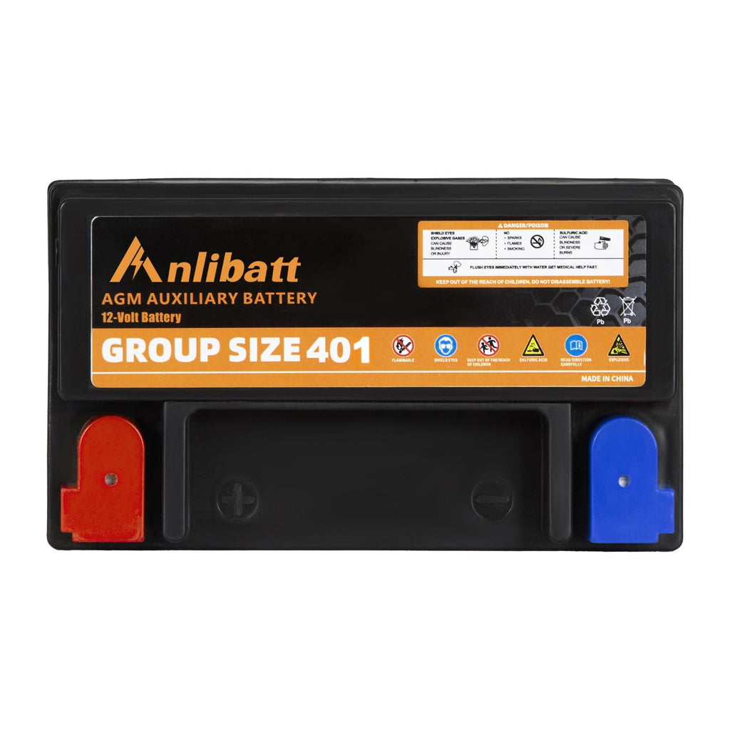 Anlibatt BCI Group 48 Battery, AGM 12 Volt Rechargeable Automotive Batteries for Car, H6 760CCA 70Ah 120RC, Maintenance Free