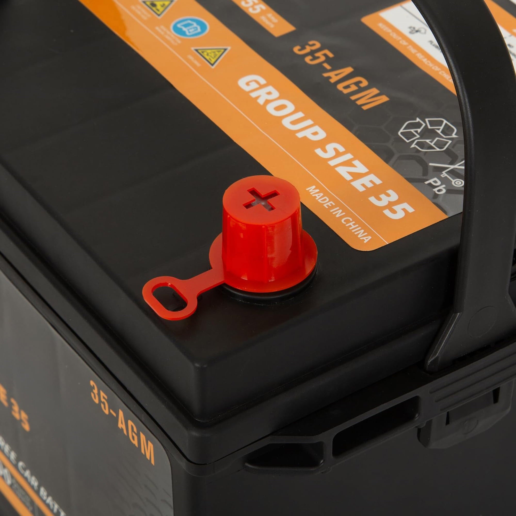 Anlibatt BCI Group 48 Battery, AGM 12 Volt Rechargeable Automotive Batteries for Car, H6 760CCA 70Ah 120RC, Maintenance Free