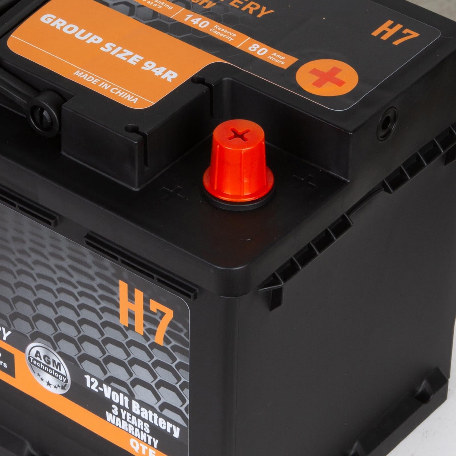 Anlibatt BCI Group 48 Battery, AGM 12 Volt Rechargeable Automotive Batteries for Car, H6 760CCA 70Ah 120RC, Maintenance Free